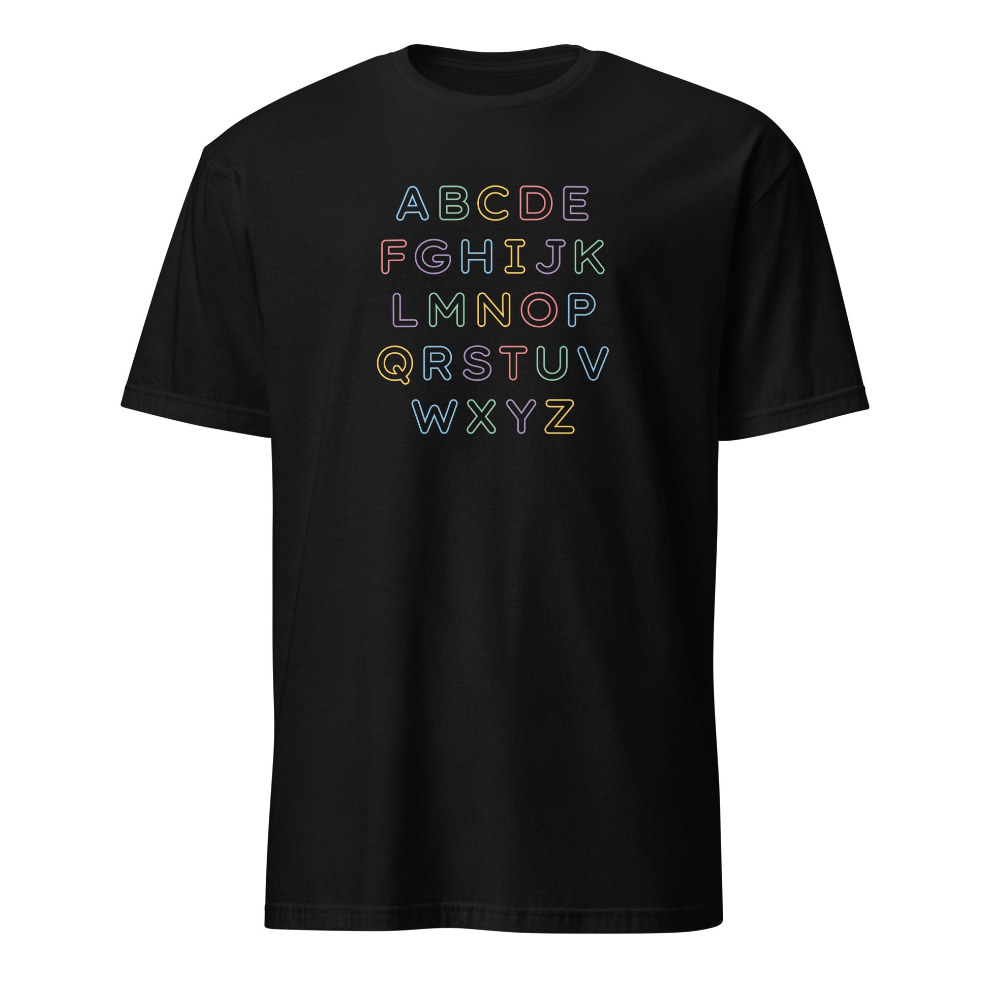 ImmaDaddy Alphabet Tee in Black