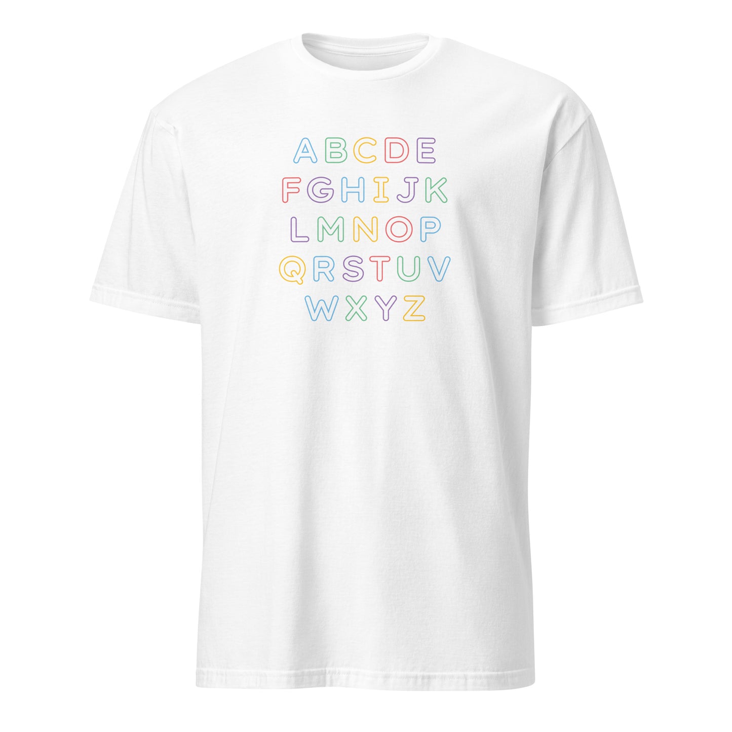 ImmaDaddy Alphabet Tee in White