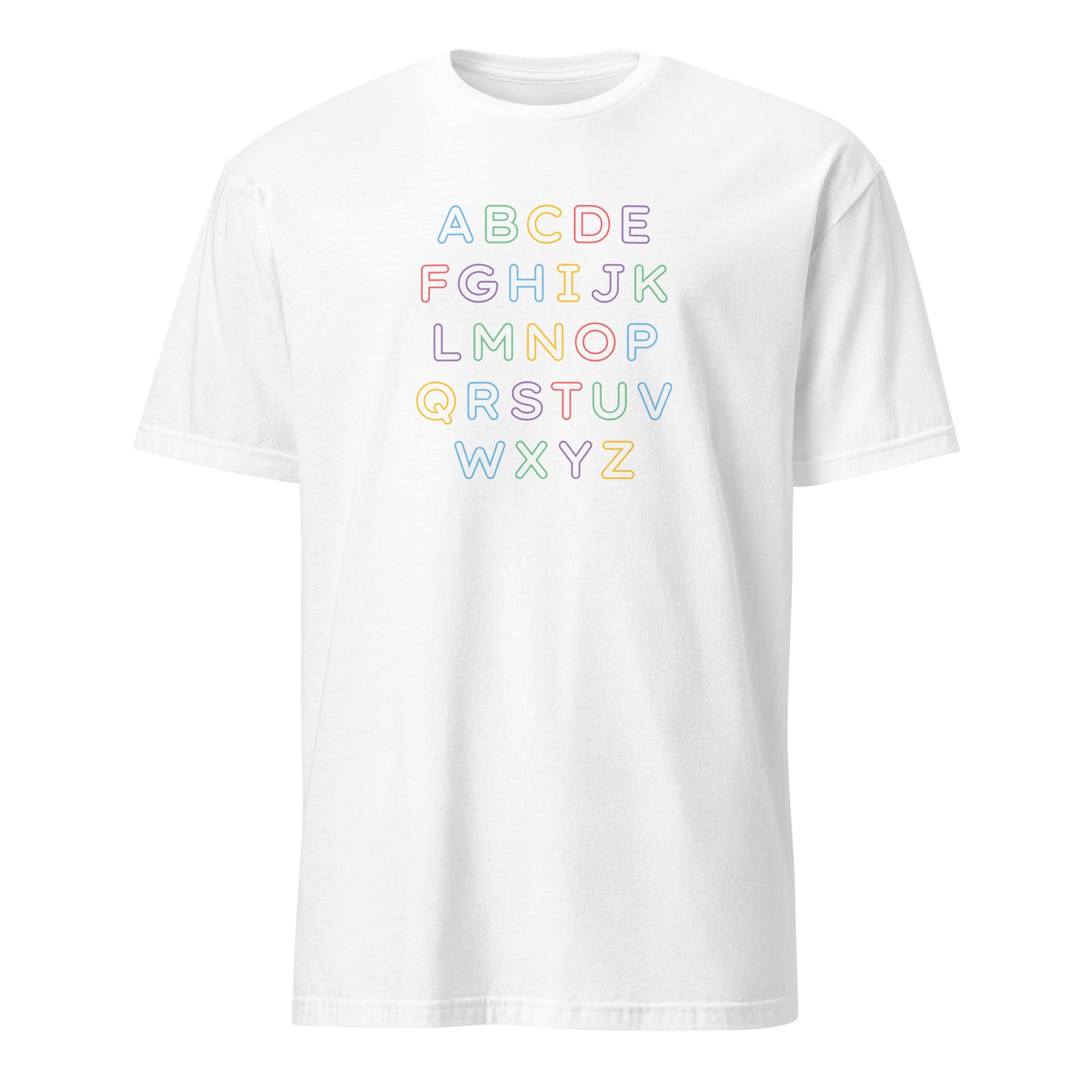 ImmaDaddy Alphabet Tee in White