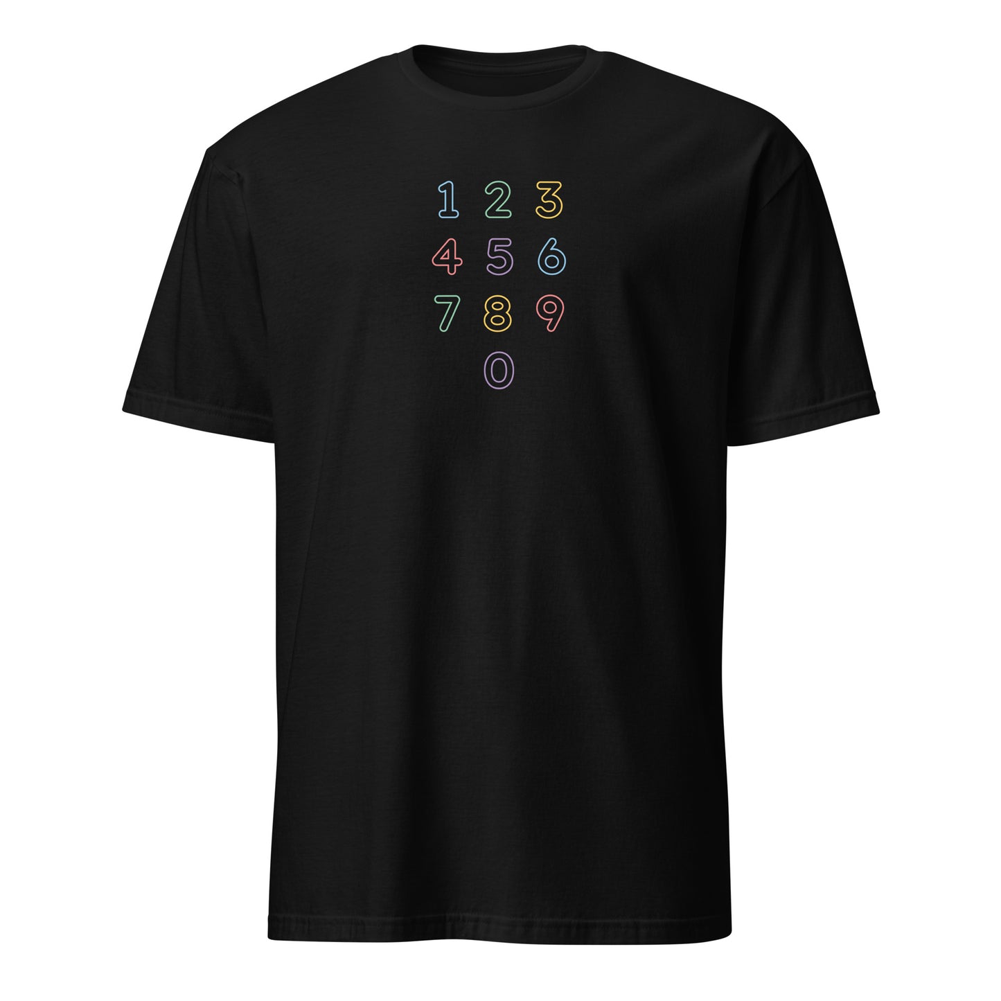 ImmaDaddy Numbers Tee in Black