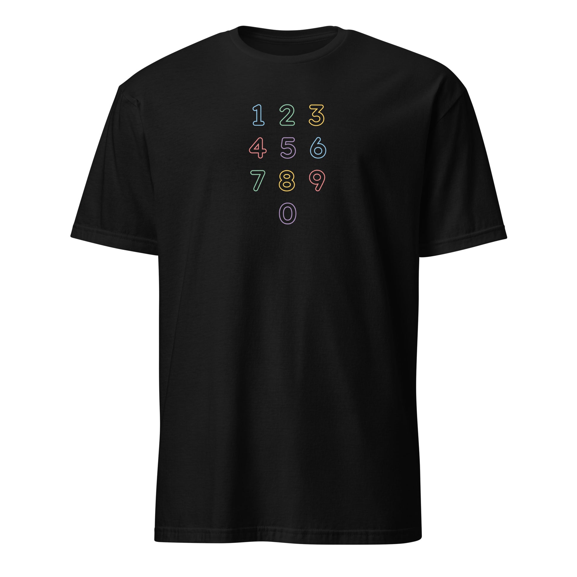 ImmaDaddy Numbers Tee in Black