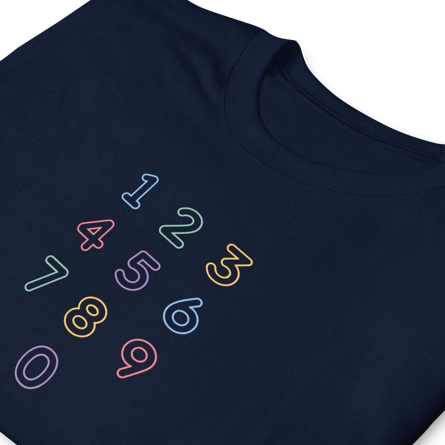 ImmaDaddy Numbers Tee in Navy - Folded