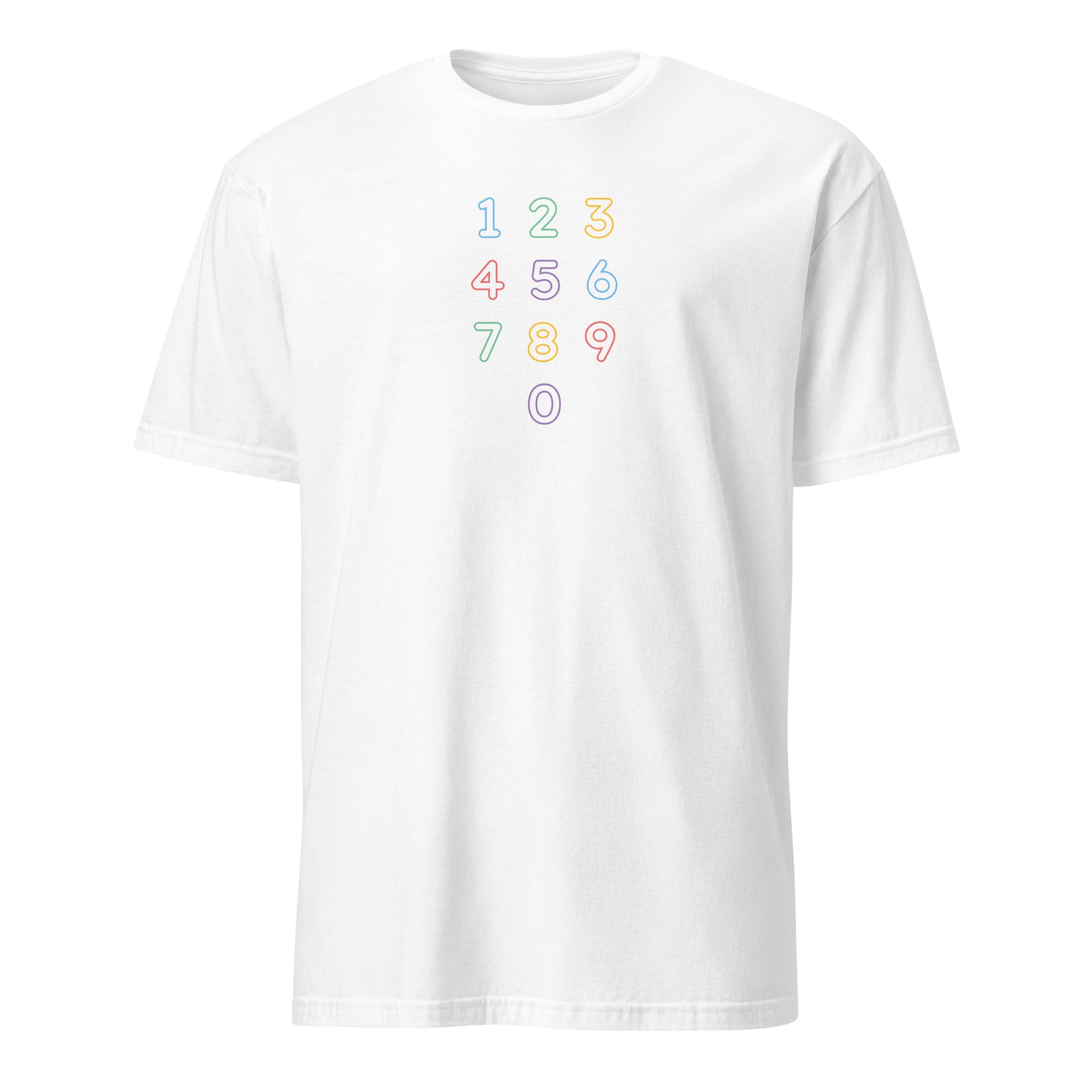 ImmaDaddy Numbers Tee in White